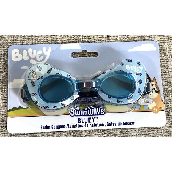 BLUEY & BINGO Soft Watertight Seal Swim Goggles w/ Adjustable Strap - Picture 2 of 5